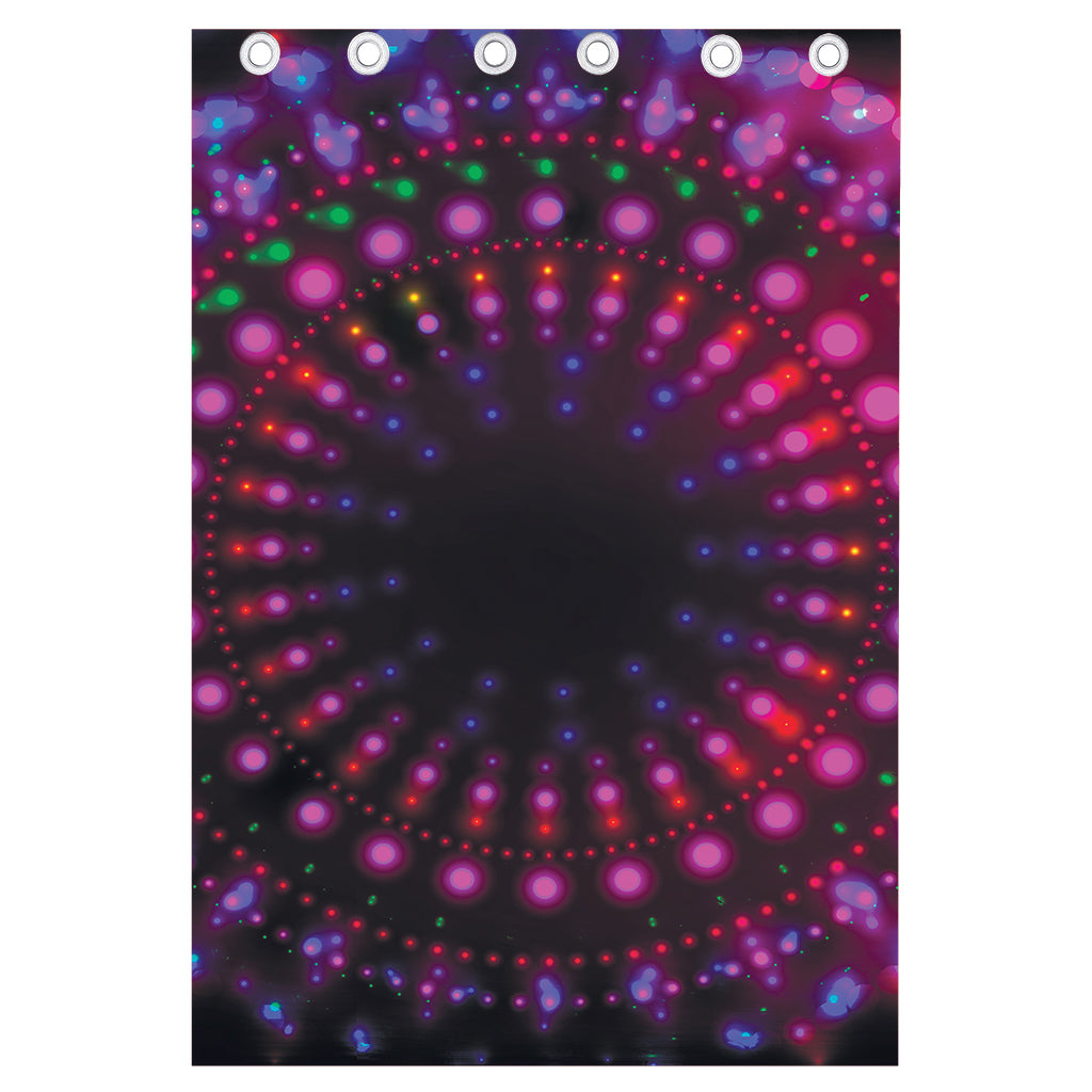 Light Mandala Print Curtain