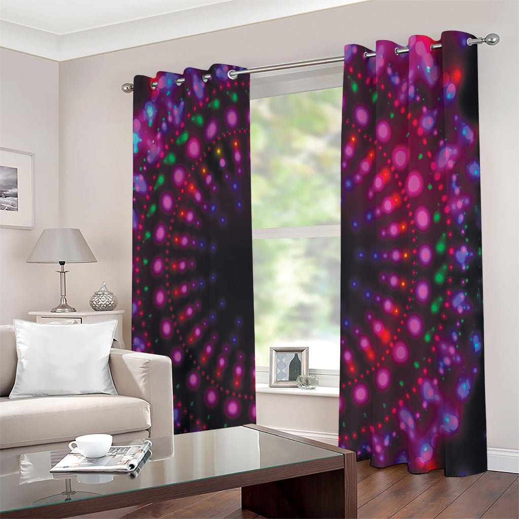 Light Mandala Print Extra Wide Grommet Curtains