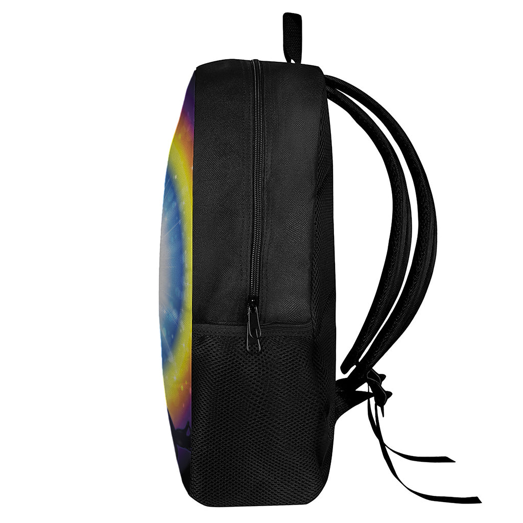Light Of Seven Chakras Print 17 Inch Backpack