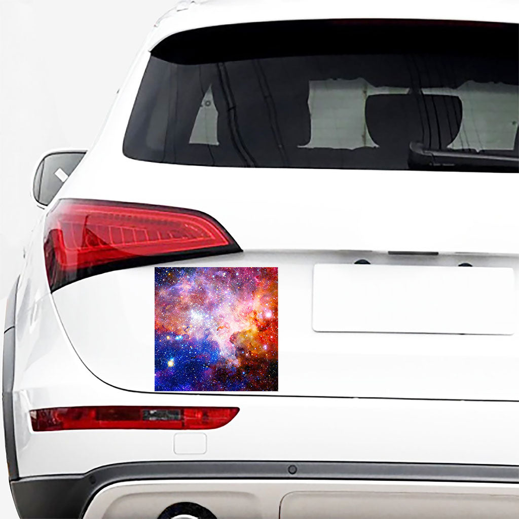 Light Stardust Galaxy Deep Space Print Car Sticker
