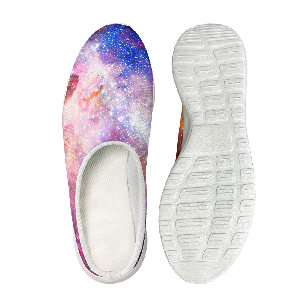 Light Stardust Galaxy Deep Space Print Mesh Casual Shoes