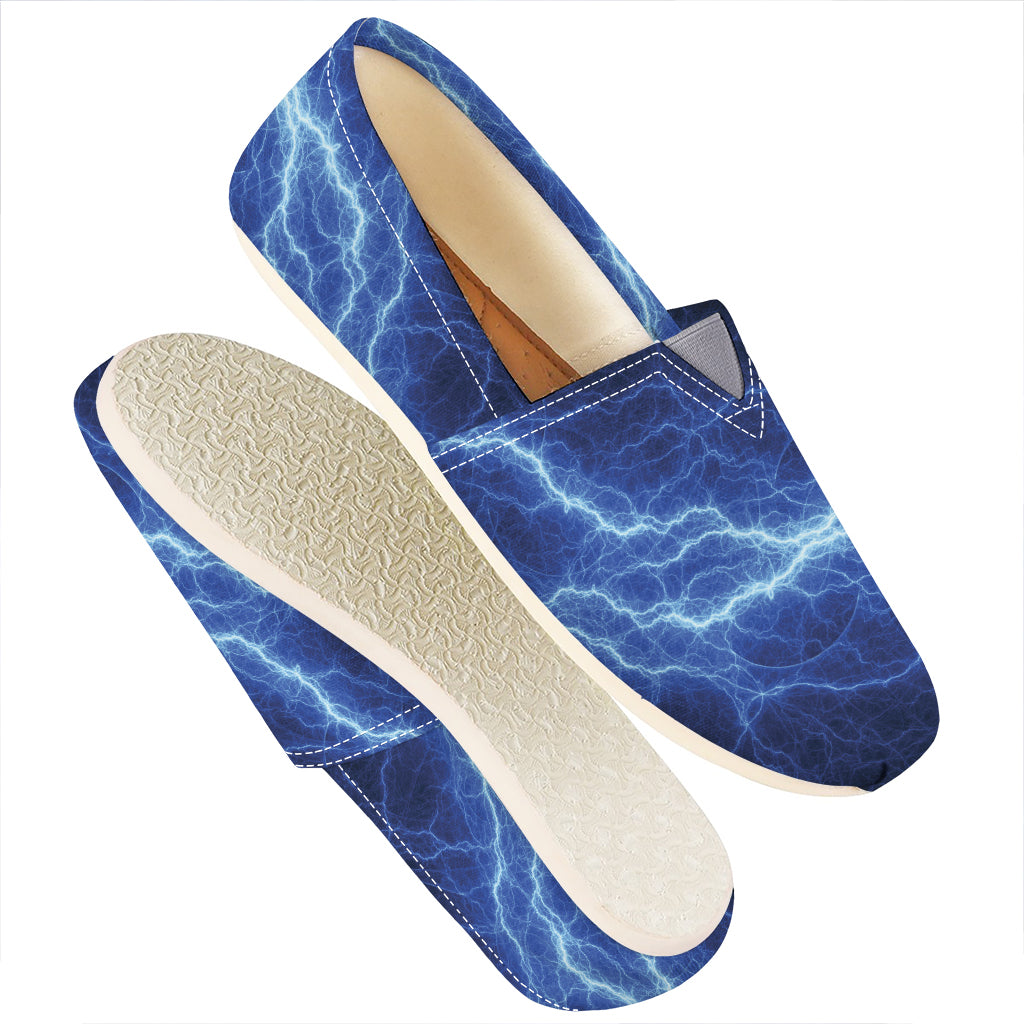 Lightning Plasma Print Casual Shoes