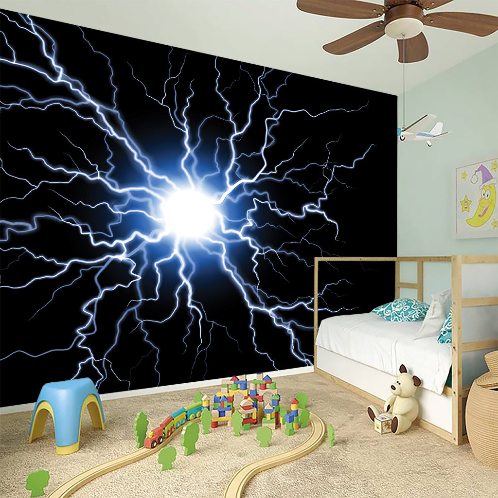 Lightning Spark Print Wall Sticker