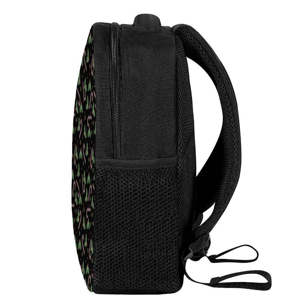 Lights Christmas Pattern Print Casual Backpack