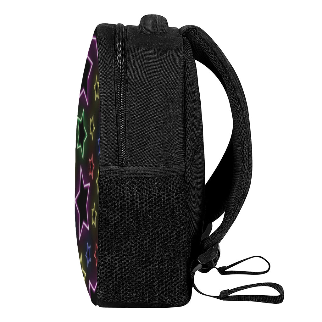 Lights Star Pattern Print Casual Backpack