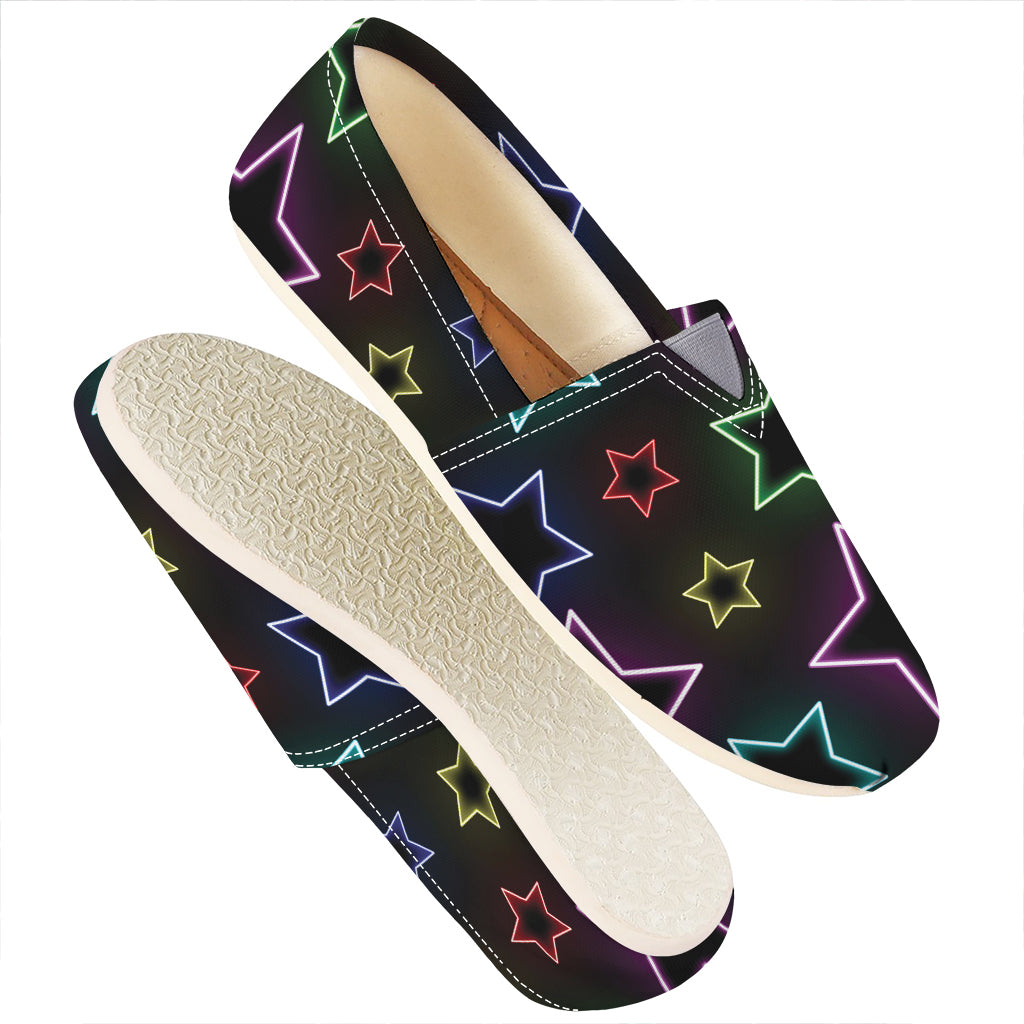 Lights Star Pattern Print Casual Shoes