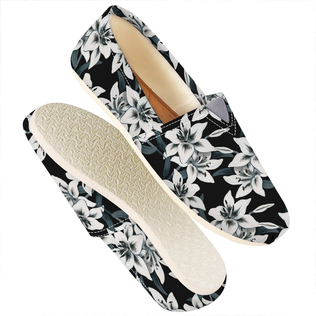 Lily Floral Pattern Print Casual Shoes