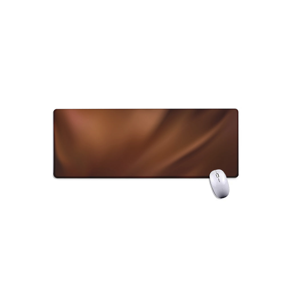 Liquid Chocolate Print Extended Mouse Pad