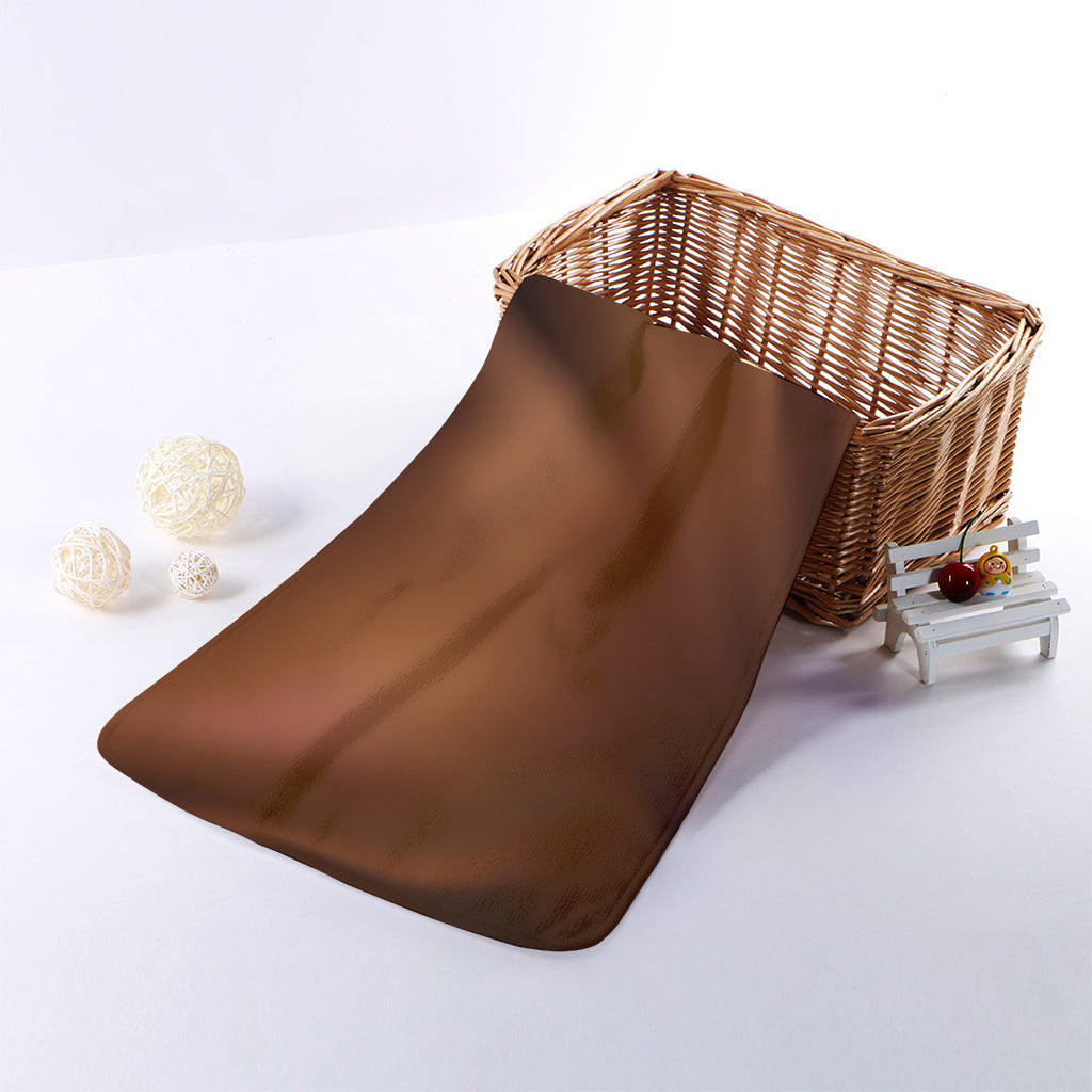 Liquid Chocolate Print Towel