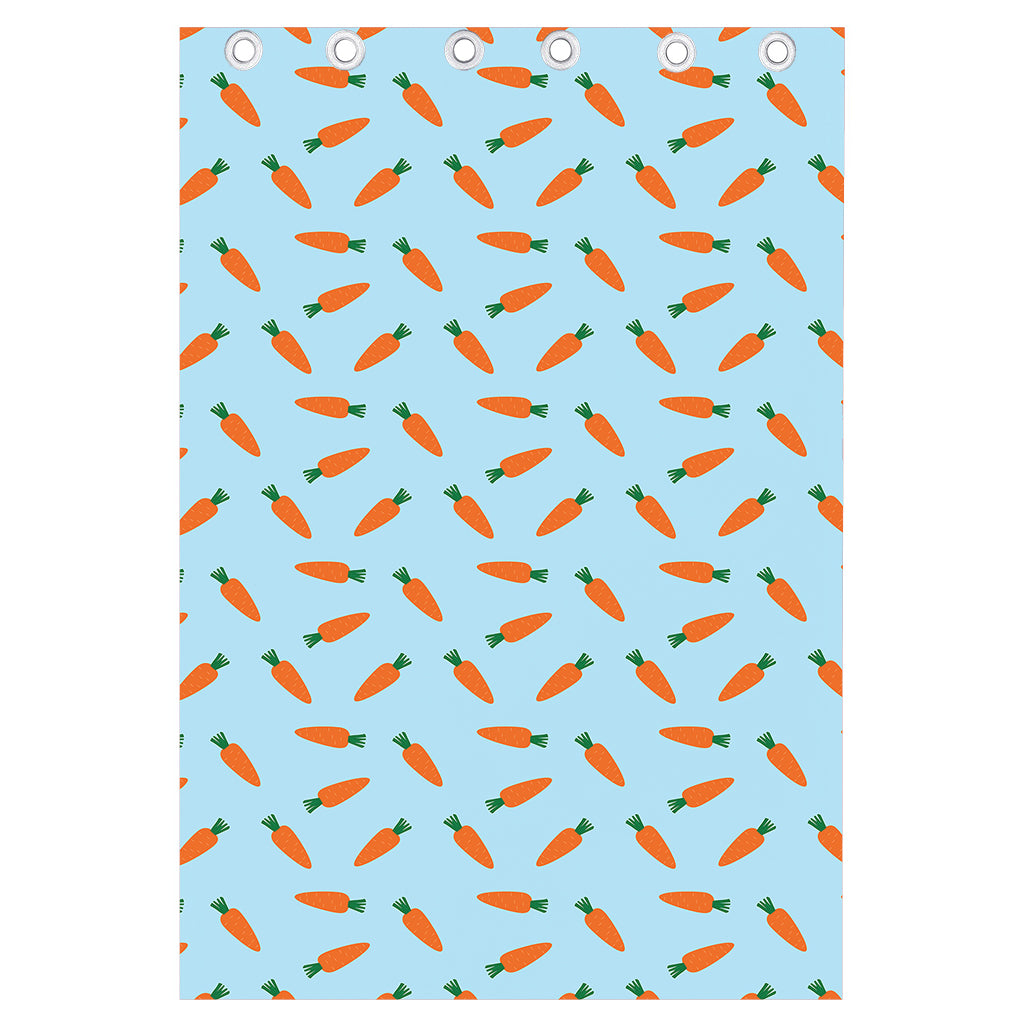 Little Carrot Pattern Print Curtain