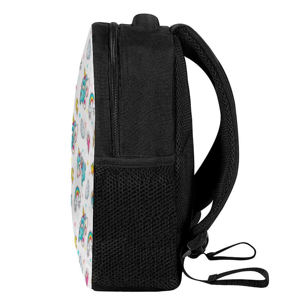 Little Girly Unicorn Pattern Print Casual Backpack