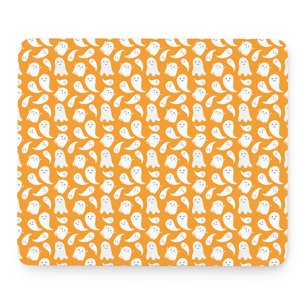 Little Halloween Ghost Pattern Print Mouse Pad