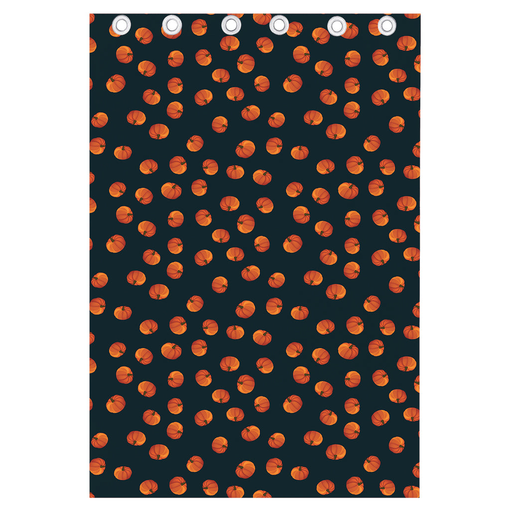 Little Pumpkin Pattern Print Curtain
