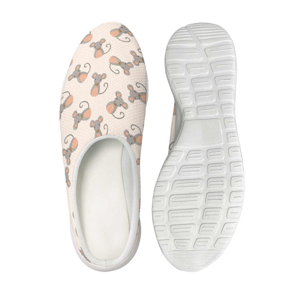 Little Rat Pattern Print Mesh Casual Shoes