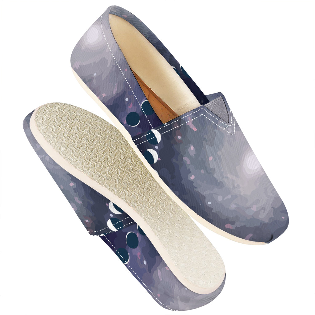 Lunar Phase Cycle Print Casual Shoes