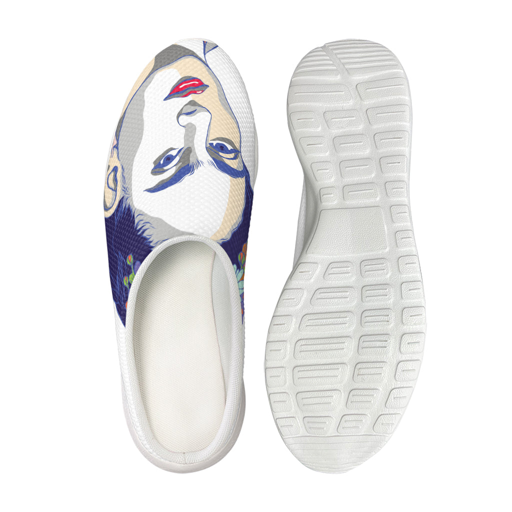 Magdalena Carmen Frida Kahlo Print Mesh Casual Shoes
