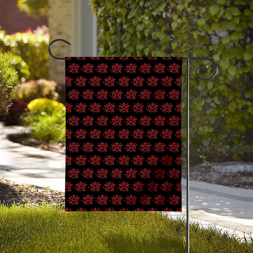 Magic Pentagram Pattern Print House Flag