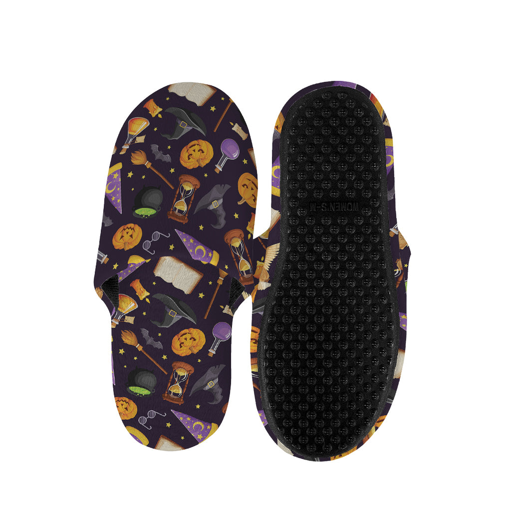 Magic Wizard Pattern Print Slippers