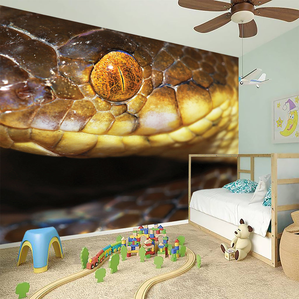 Malagasy Cat Eyed Snake Print Wall Sticker