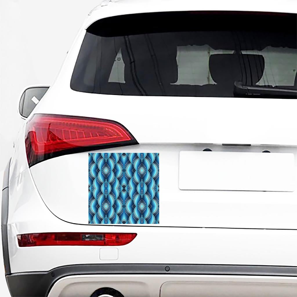 Mandala Waves Bohemian Pattern Print Car Sticker