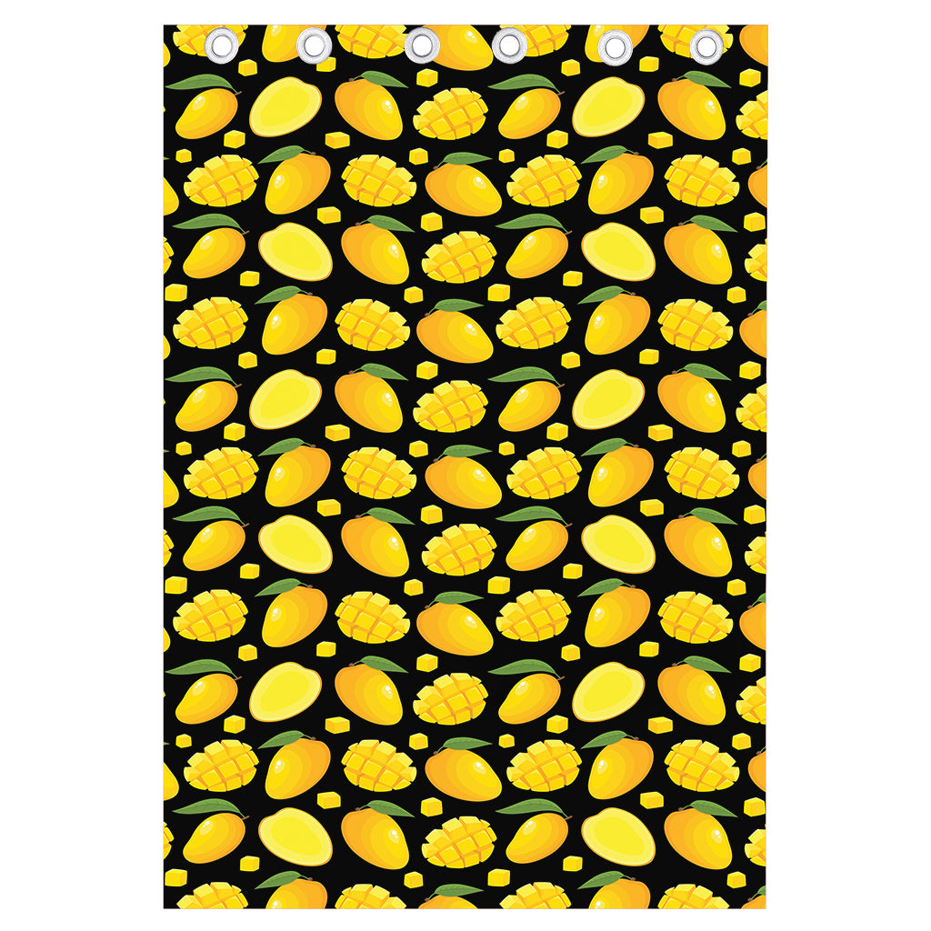 Mango Pattern Print Curtain