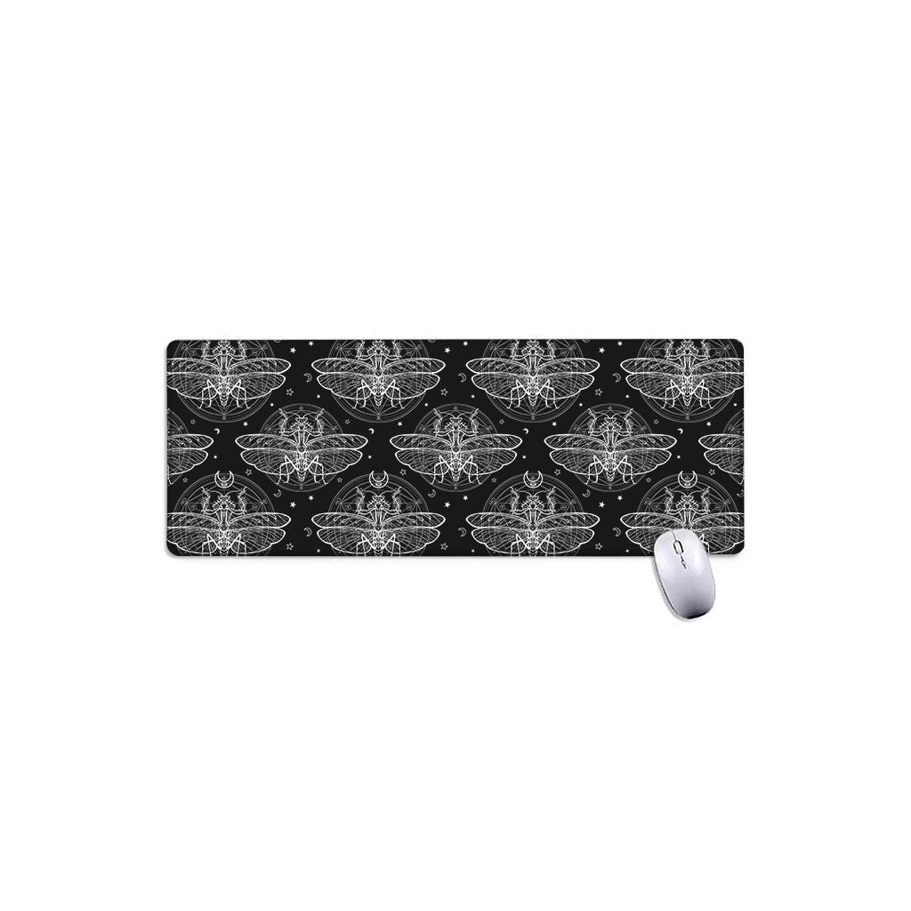 Mantis Spirit Animal Pattern Print Extended Mouse Pad