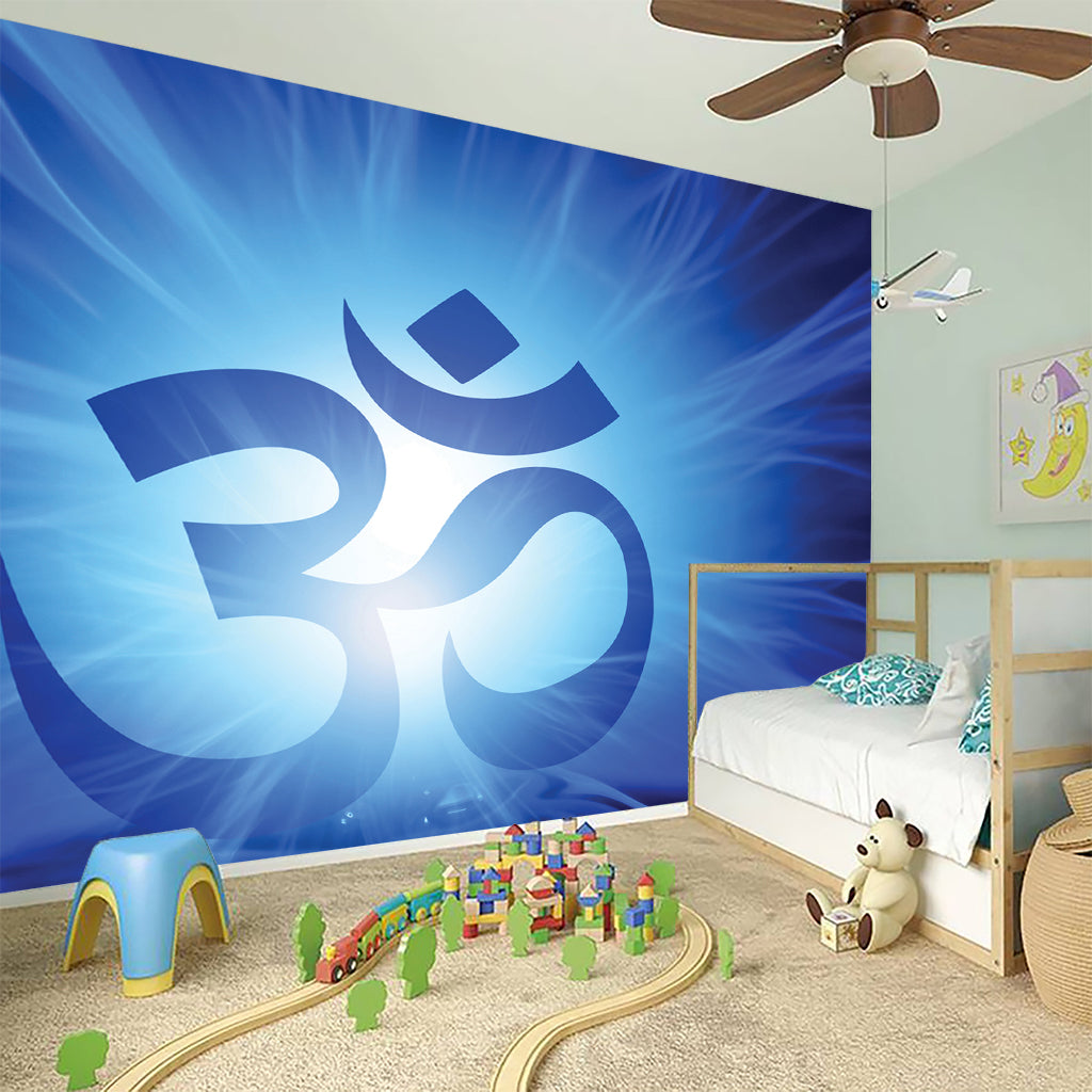 Mantra Om Print Wall Sticker