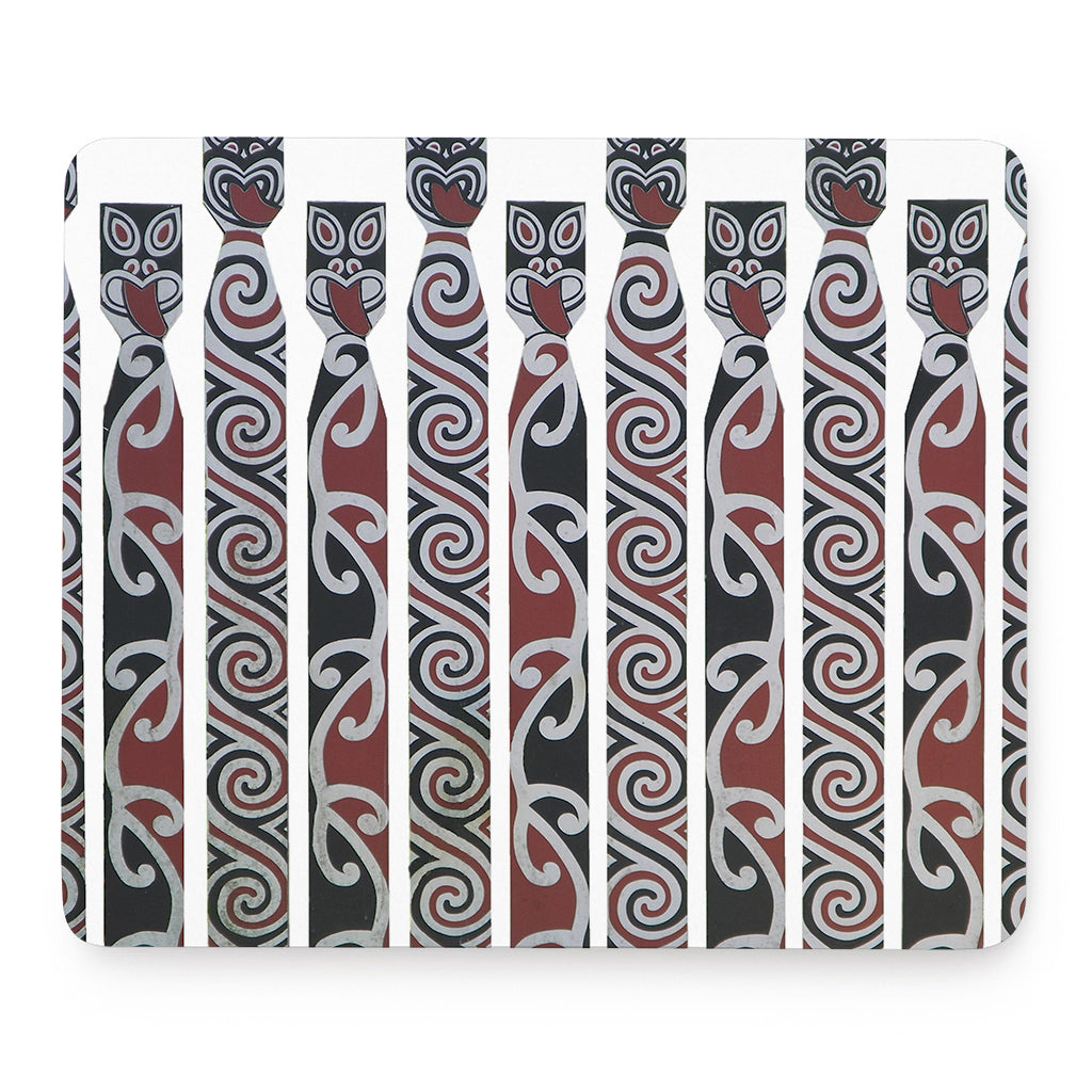 Maori Fence Print Mouse Pad