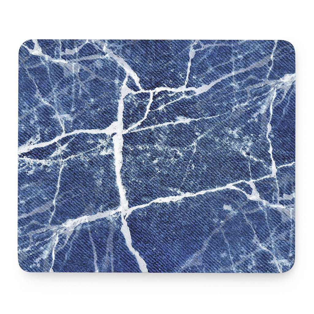 Marble Denim Jeans Pattern Print Mouse Pad