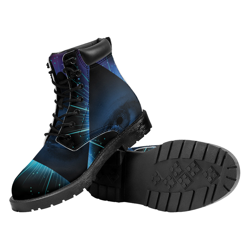 Masonic Eye All Seeing Print Work Boots