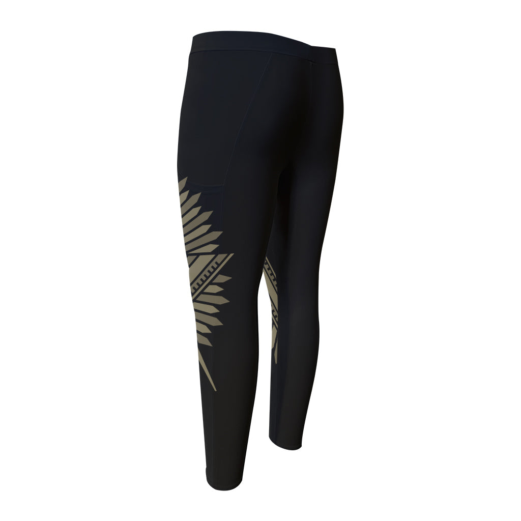 Masonic Freemasonry Print Men's Compression Pants