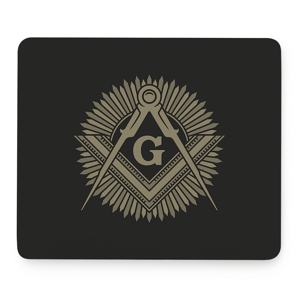 Masonic Freemasonry Print Mouse Pad