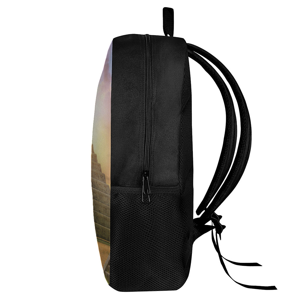 Mayan Civilization Print 17 Inch Backpack