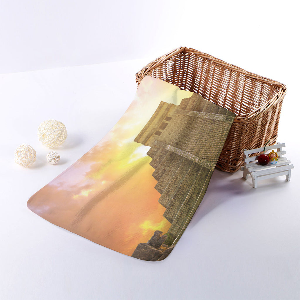 Mayan Civilization Print Towel