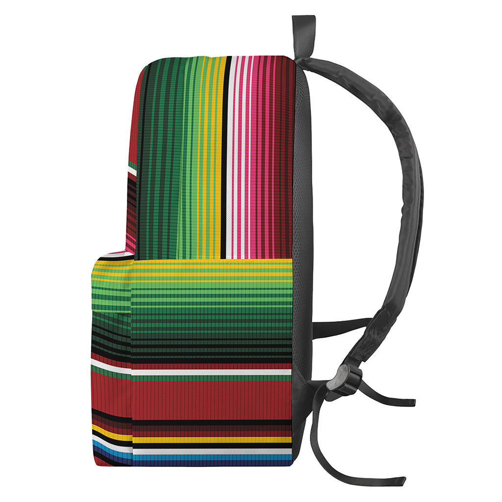 Mexican Serape Blanket Pattern Print Backpack