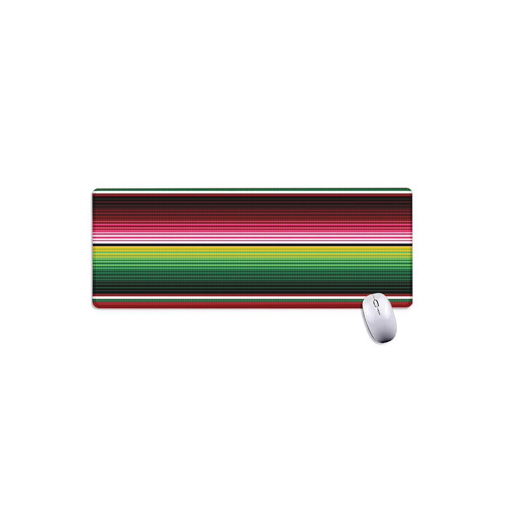 Mexican Serape Blanket Pattern Print Extended Mouse Pad