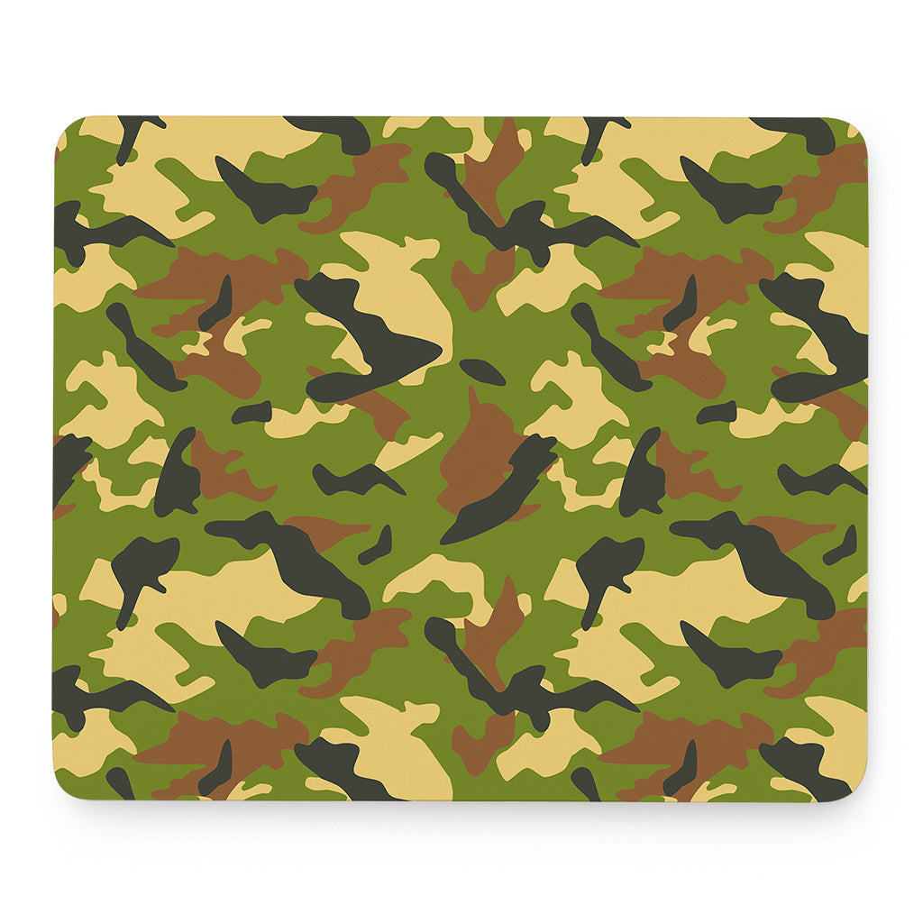 Military Camouflage Print Mouse Pad