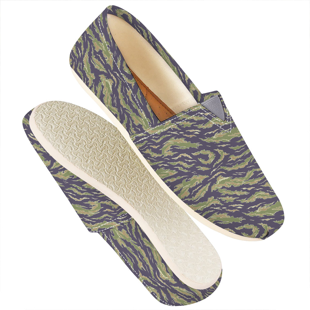 Military Tiger Stripe Camouflage Print Casual Shoes