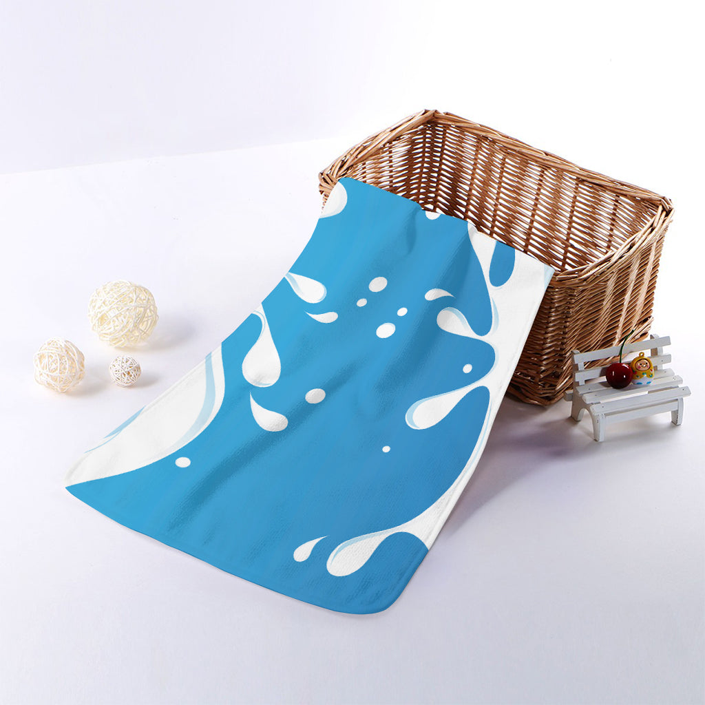 Milk Print Towel