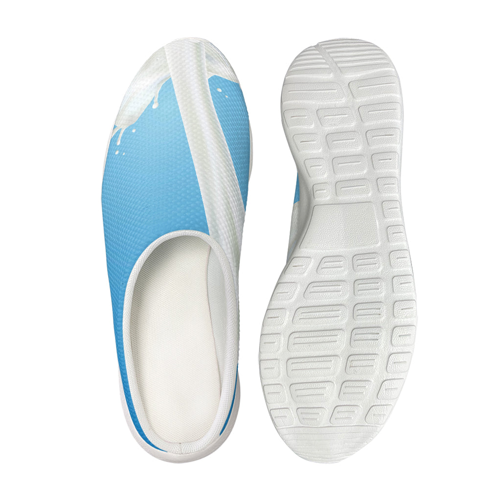 Milk Splash Print Mesh Casual Shoes