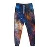 Milky Way Universe Galaxy Space Print Jogger Pants