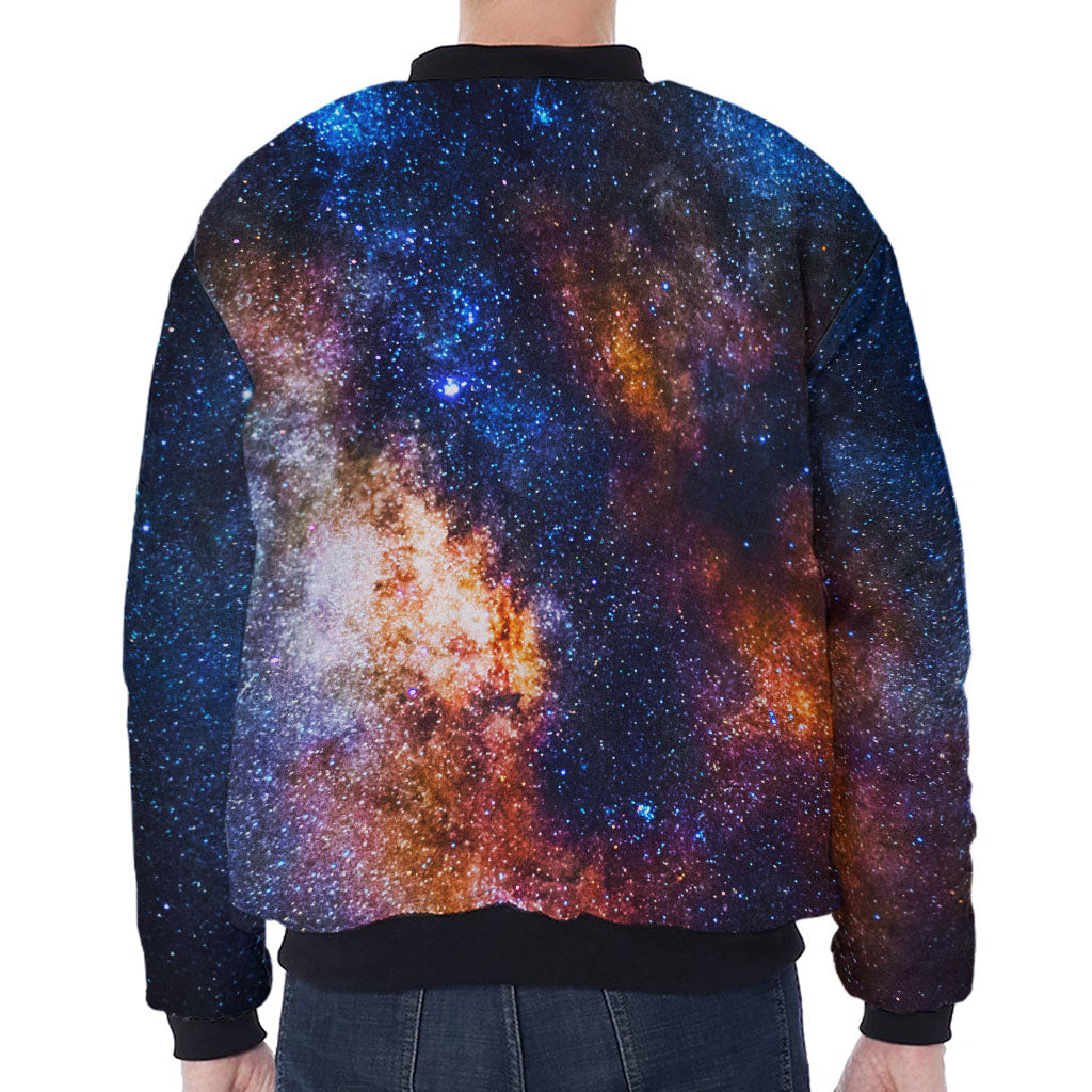 Milky Way Galaxy Space Print Women Sports Bra