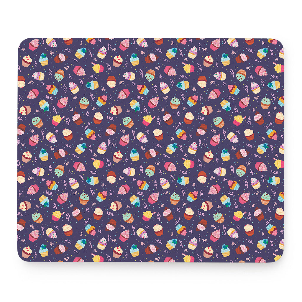 Mini Cupcake Pattern Print Mouse Pad