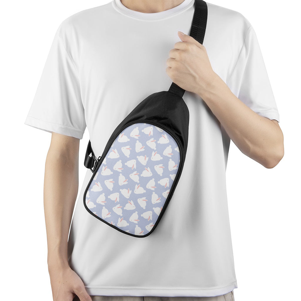Mini Rabbit Pattern Print Chest Bag