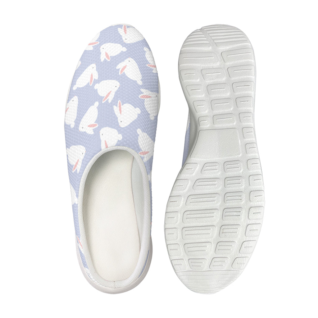 Mini Rabbit Pattern Print Mesh Casual Shoes