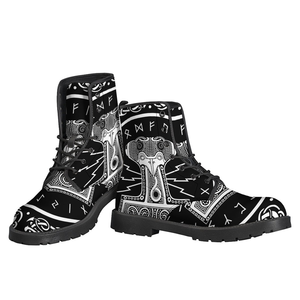 Mjolnir Norse Mythology Print Backpack