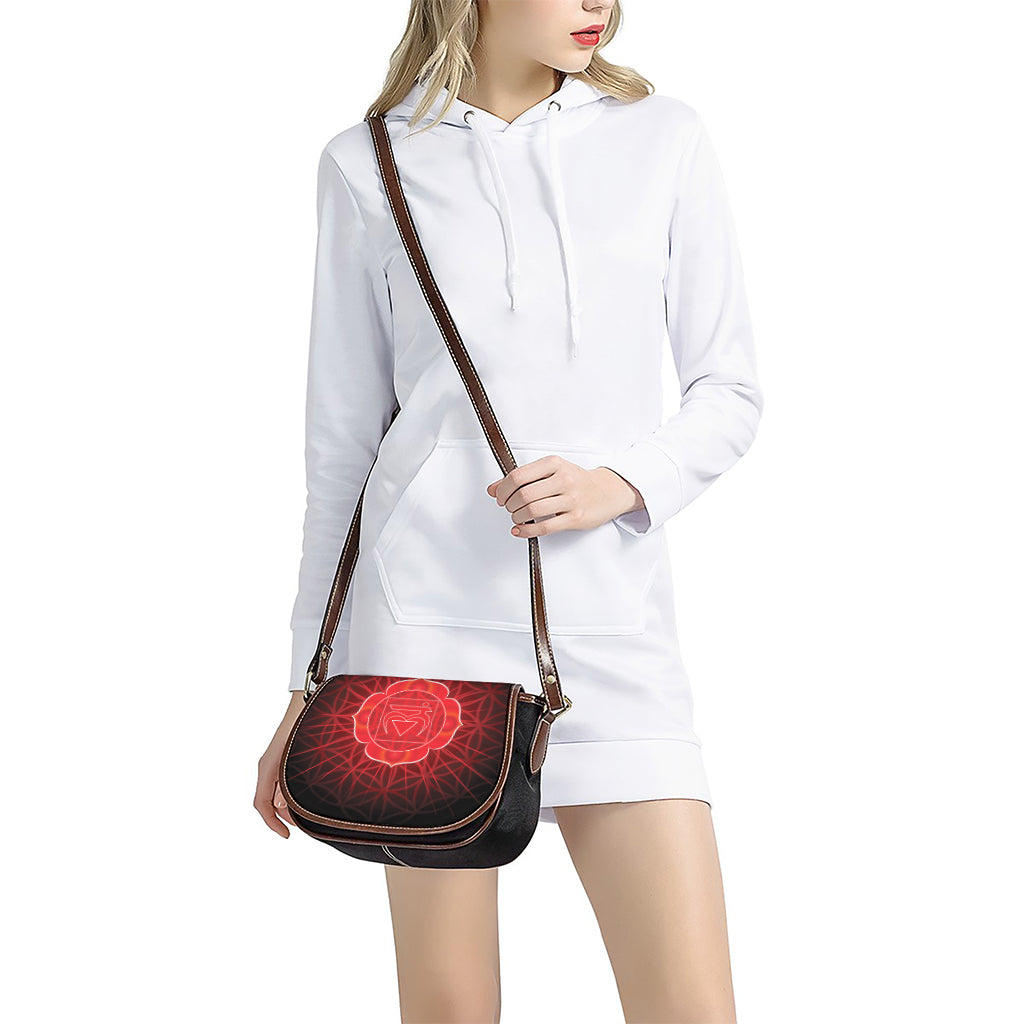 Muladhara Chakra Spiritual Print Saddle Bag