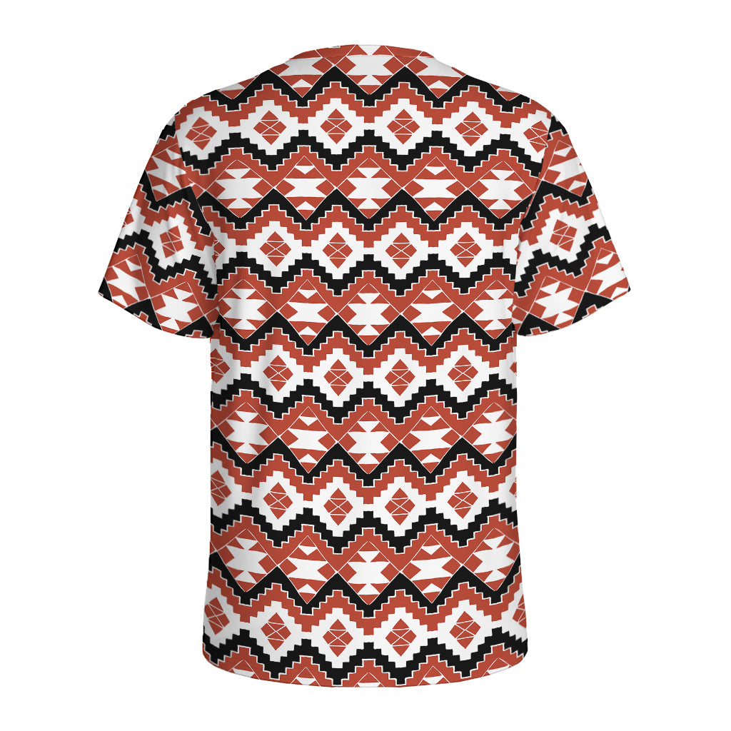Native American Indian Pattern Print Men's Sports T-Shirt