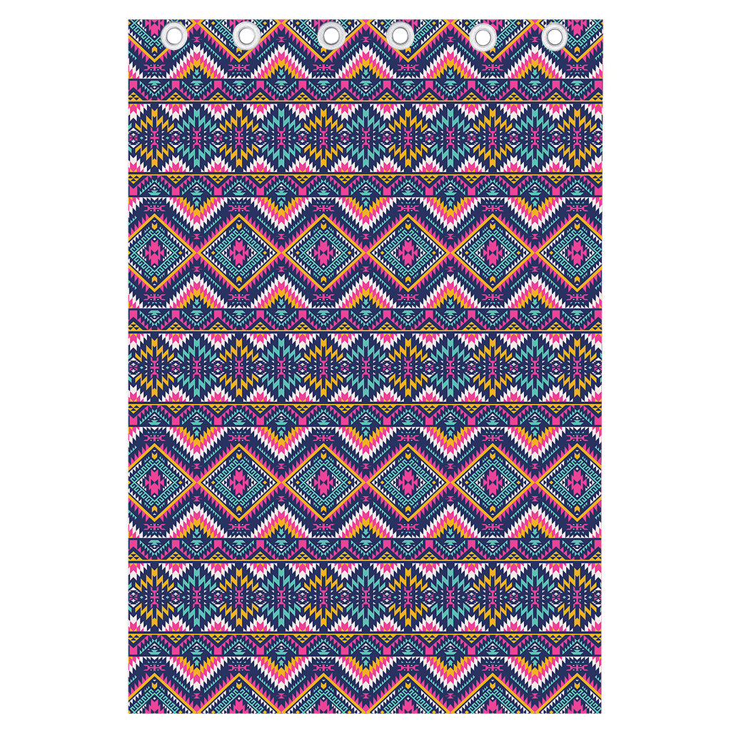 Native American Navajo Tribal Print Curtain