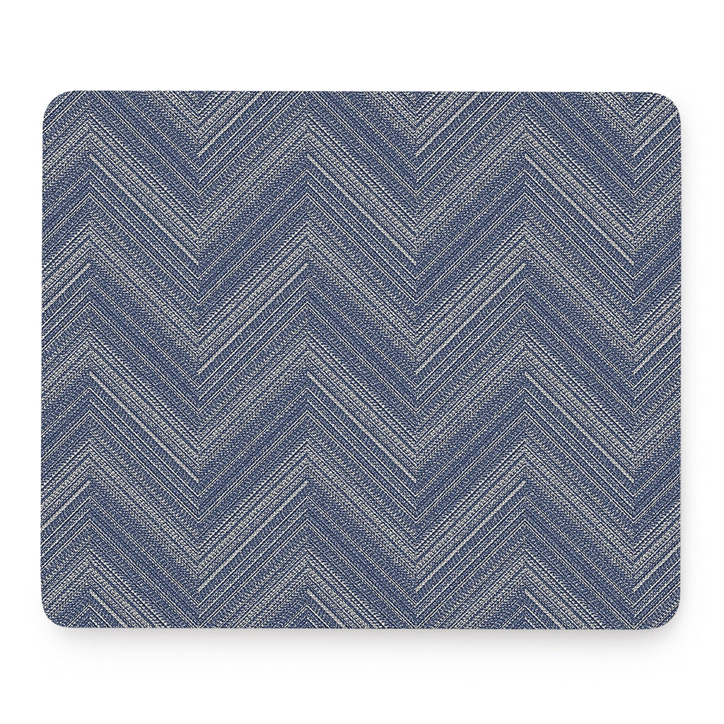 Native Denim Jeans Pattern Print Mouse Pad